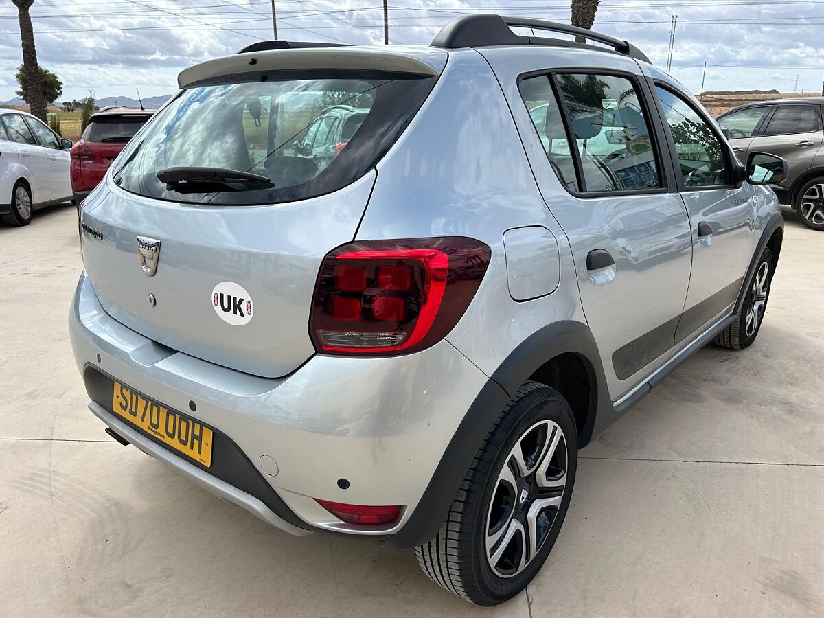 DACIA SANDERO STEPWAY SE TWENTY 0.9 TCE UK PLATED RHD IN SPAIN 41000 MILES 2020